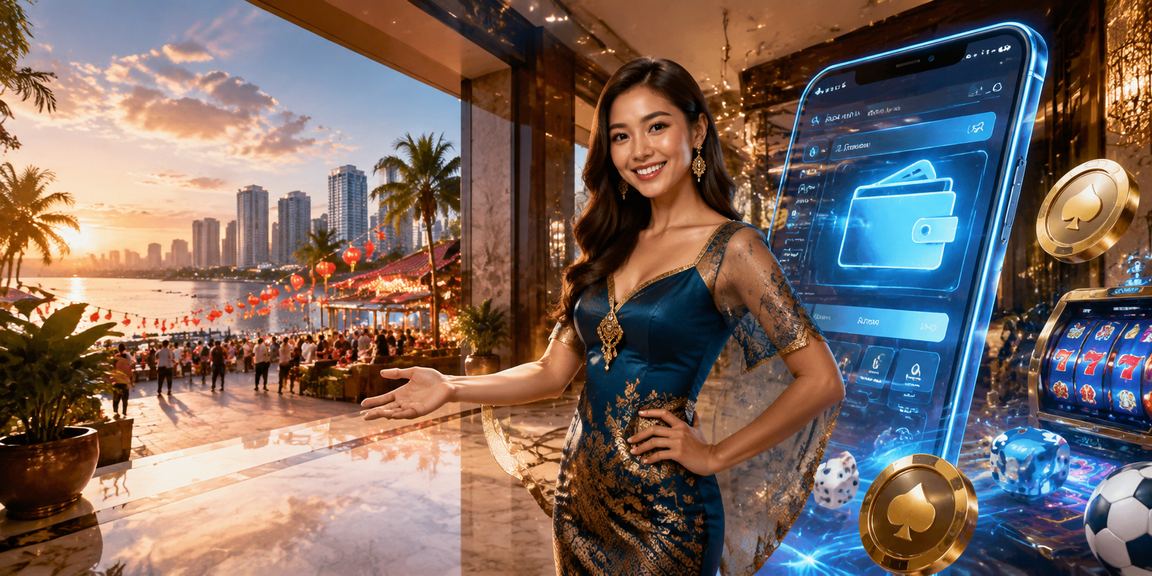 Pengguna Malaysia menikmati platform hiburan dalam talian di Johor Bahru